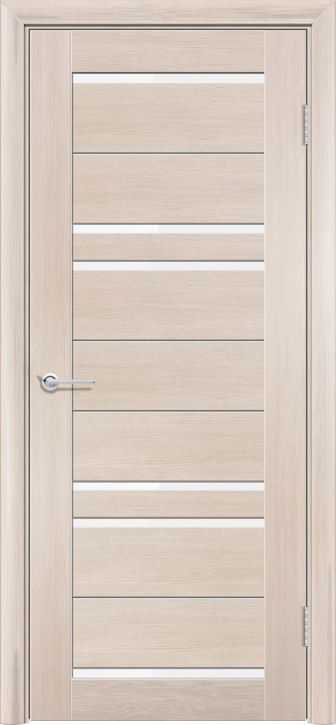 P16, Дуб капучино, Лакобель белый