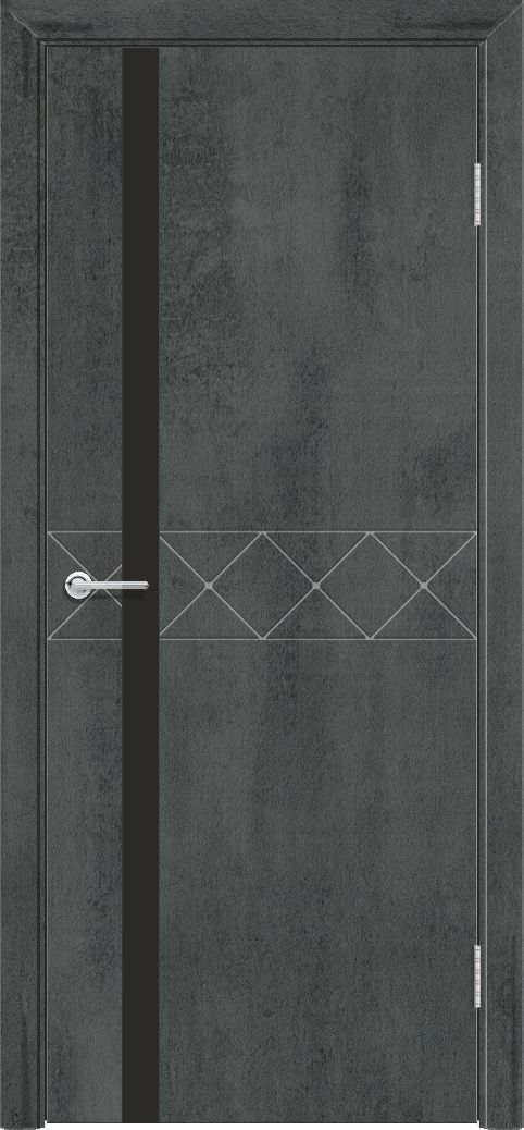 M66, Бетон темный, Лакобель черный