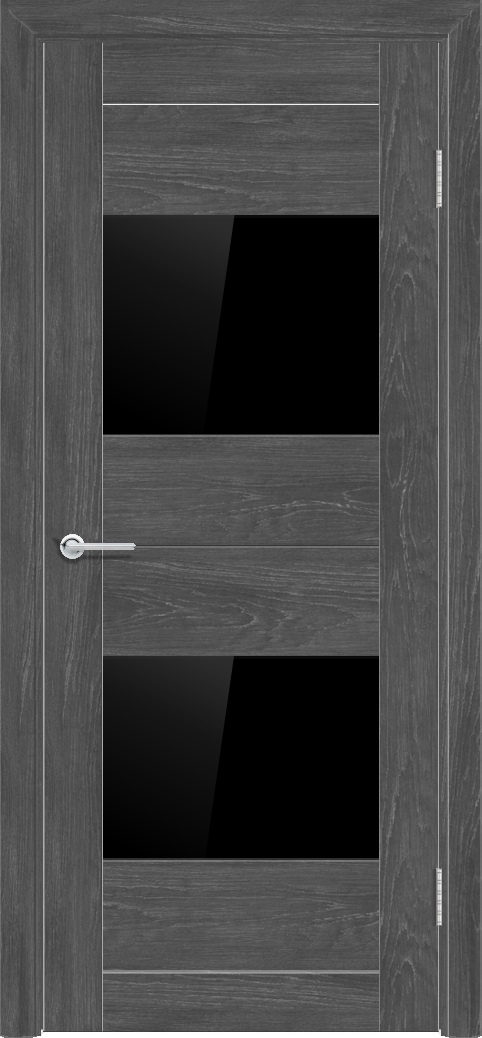 Т33, Дуб графит, Лакобель черный