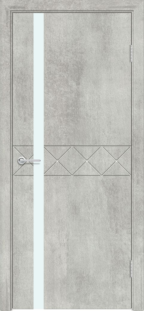 M66, Бетон серый, Лакобель белый