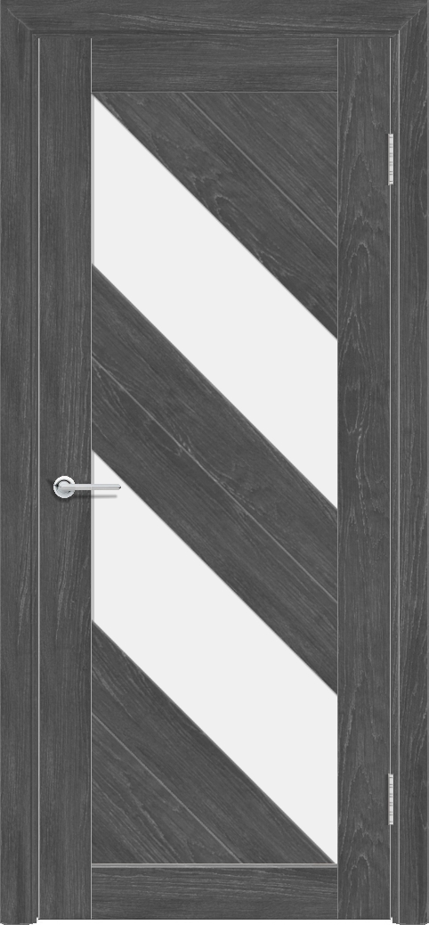 Т27, Дуб графит, Белое матовое