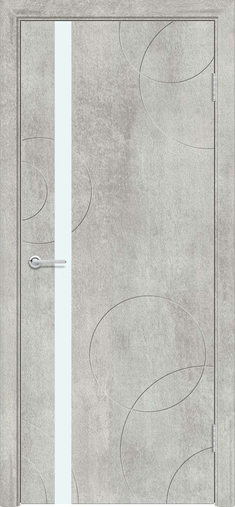 M51, Бетон серый, Лакобель белый