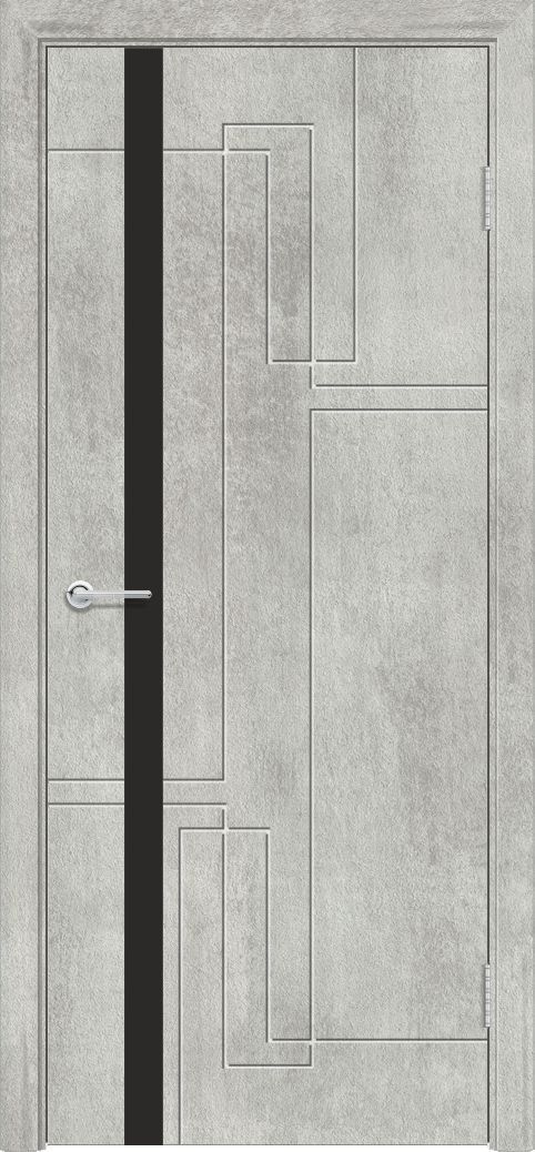 M64, Бетон серый, Лакобель черный