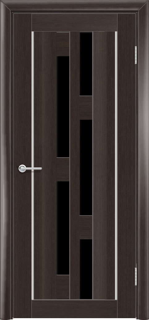 Т21, Орех темный рифленый, Лакобель черный