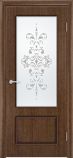 Ромарио 2, Орех, Белое матовое с фьюзингом