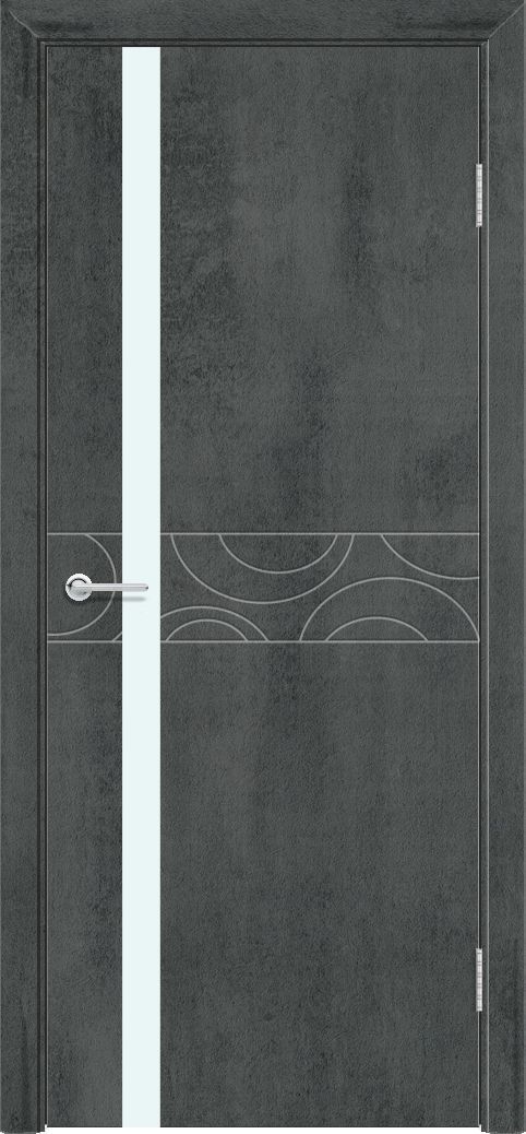 M68, Бетон темный, Лакобель белый