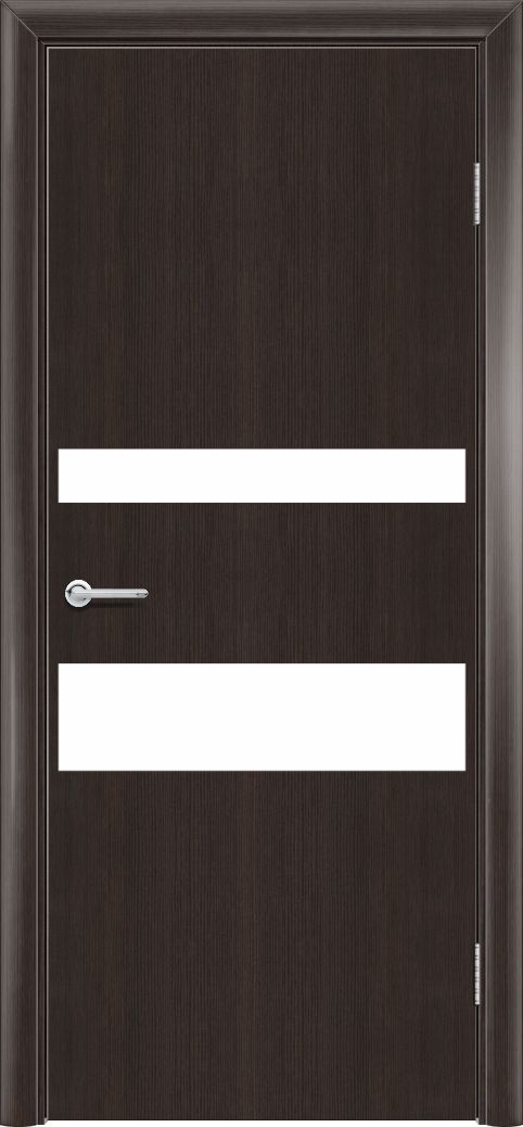 M12, Темный орех рифленый, Лакобель белый