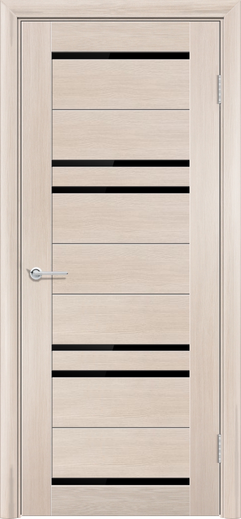 P16, Дуб капучино, Лакобель черный