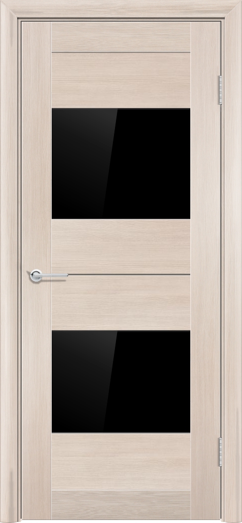 P33, Дуб капучино, Лакобель черный