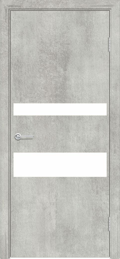 M12, Бетон серый, Лакобель белый