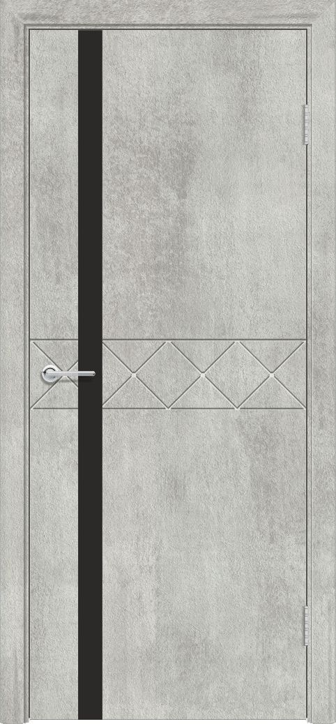 M66, Бетон серый, Лакобель черный