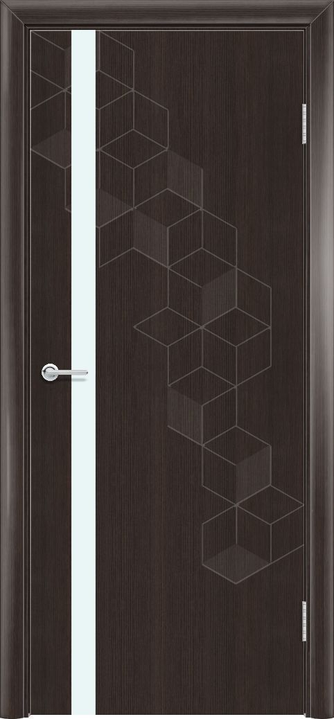 M70, Темный орех рифленый, Лакобель белый