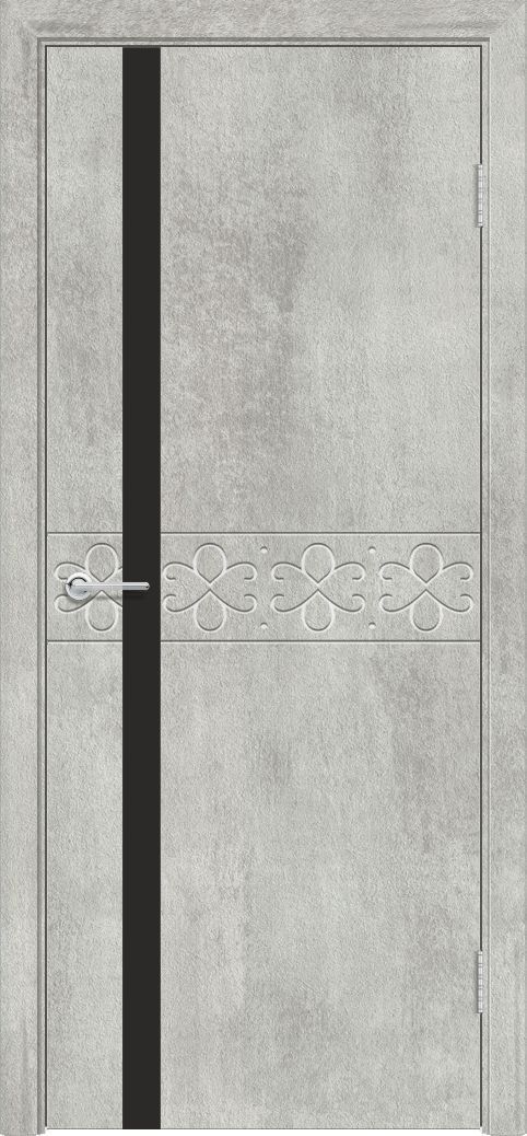 M69, Бетон серый, Лакобель черный