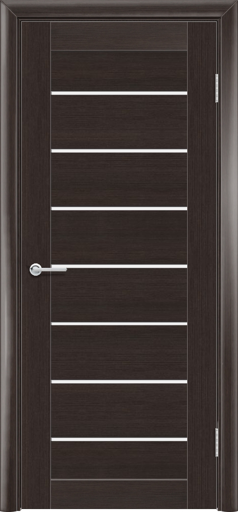 Т18, Орех темный рифленый, Белое матовое