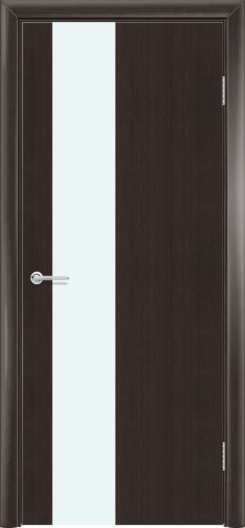 M8, Темный орех рифленый, Лакобель белый