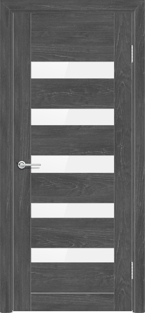 Т40, Дуб графит, Лакобель белый