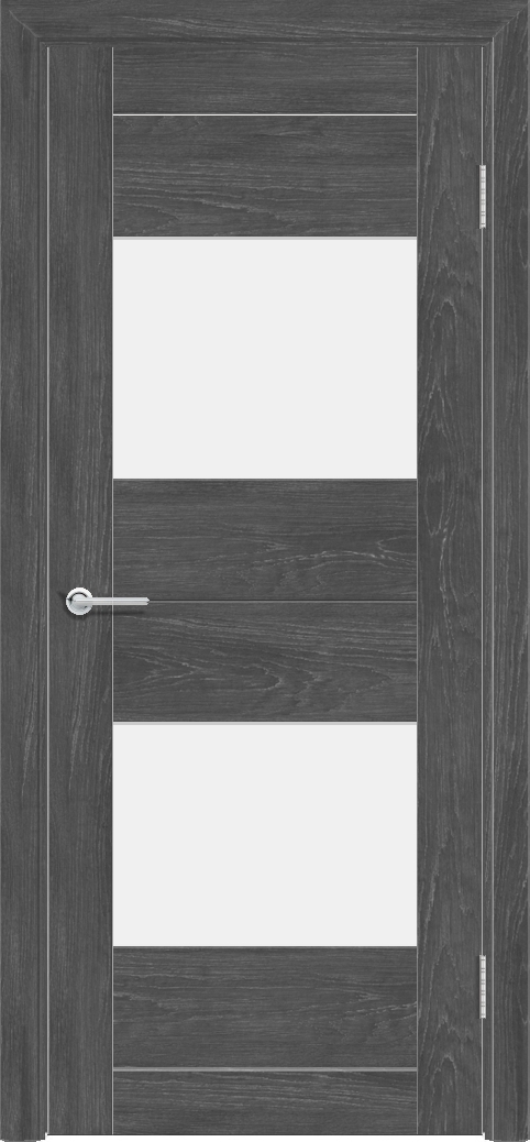 Т33, Дуб графит, Белое матовое