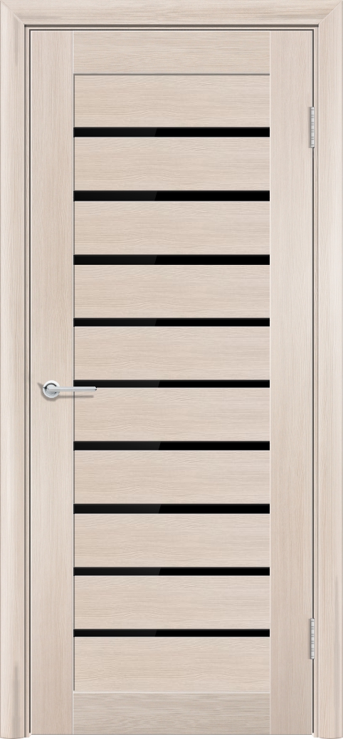 P8, Дуб капучино, Лакобель черный