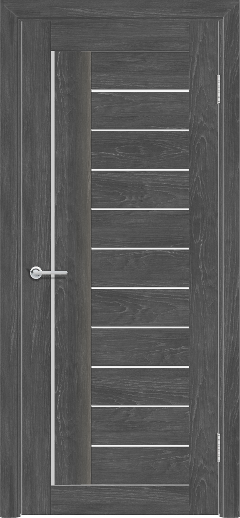 Т38, Дуб графит, Белое матовое