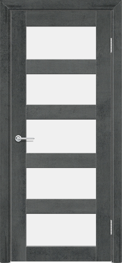 Т19, Темный бетон, Белое матовое