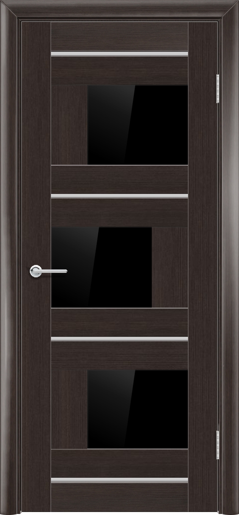 Т5, Орех темный рифленый, Лакобель черный