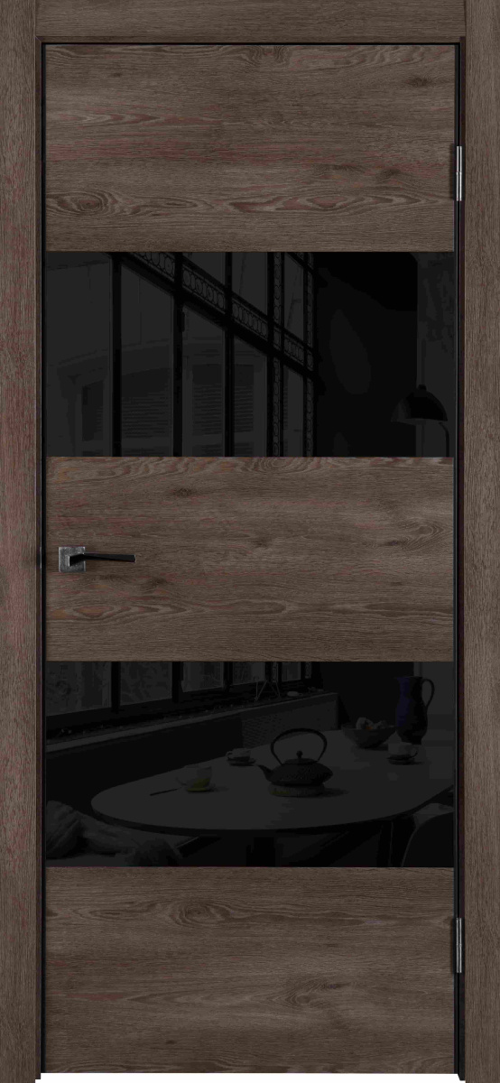 Тренд N-2, ST, Эдисон коричневый, Лакобель черный