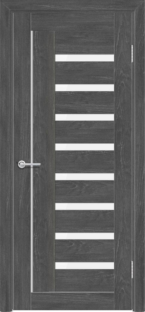 Т3, Дуб графит, Лакобель белый