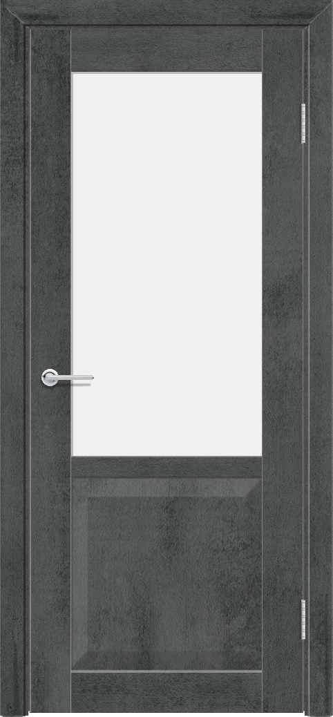 Т22, Темный бетон, Белое матовое