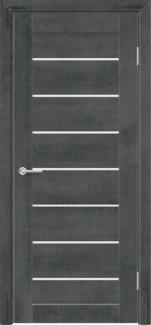 Т18, Темный бетон, Белое матовое