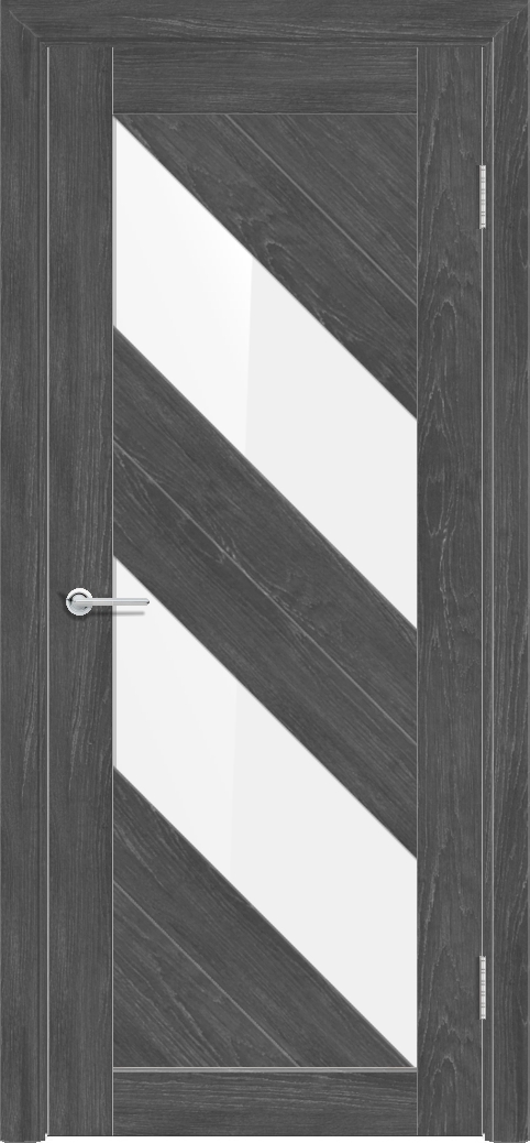 Т27, Дуб графит, Лакобель белый