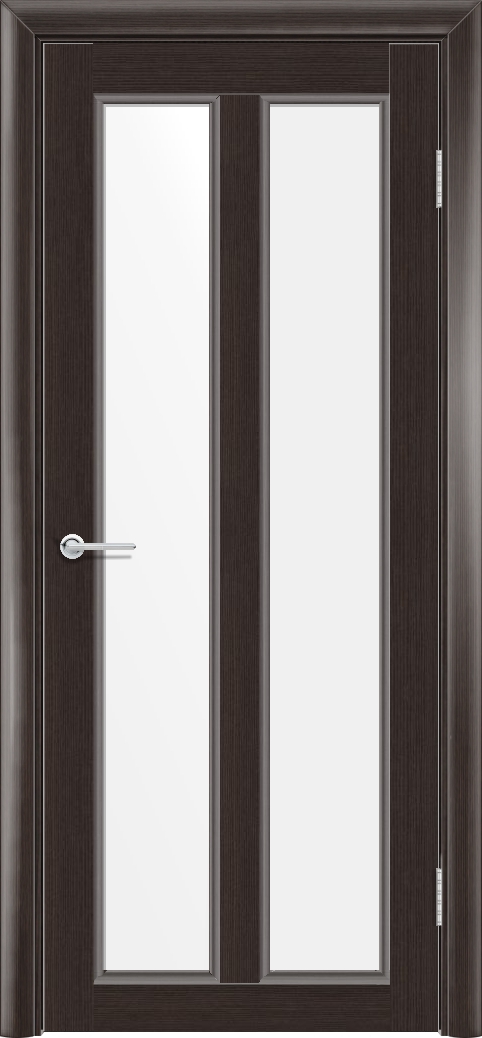 Т56, Орех темный рифленый, Лакобель белый