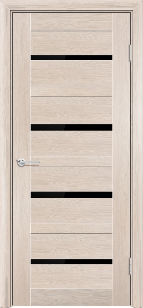 P17, Дуб капучино, Лакобель черный