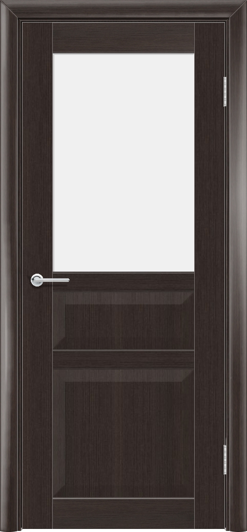 Т23, Орех темный рифленый, Белое матовое