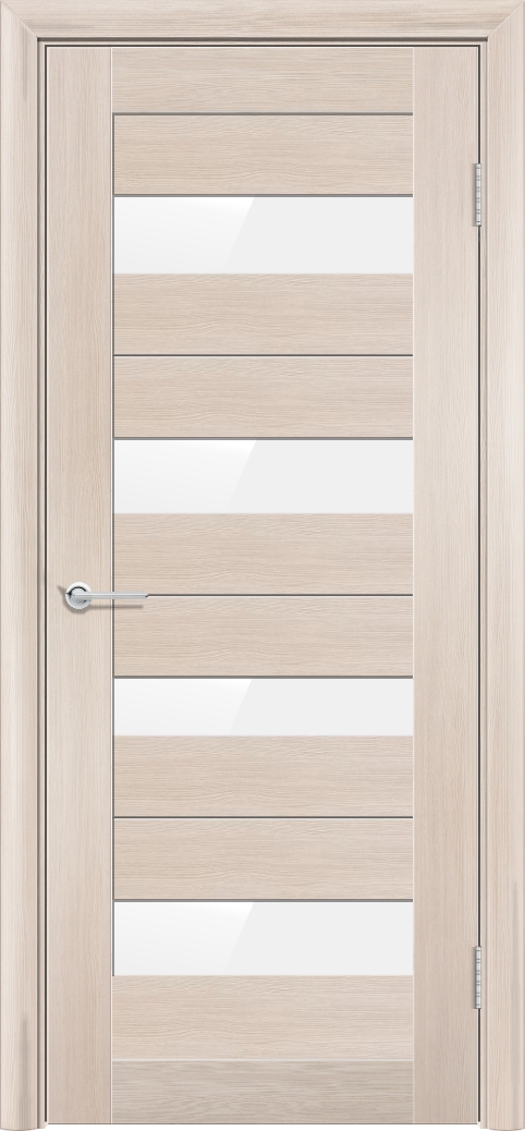 P14, Дуб капучино, Лакобель белый