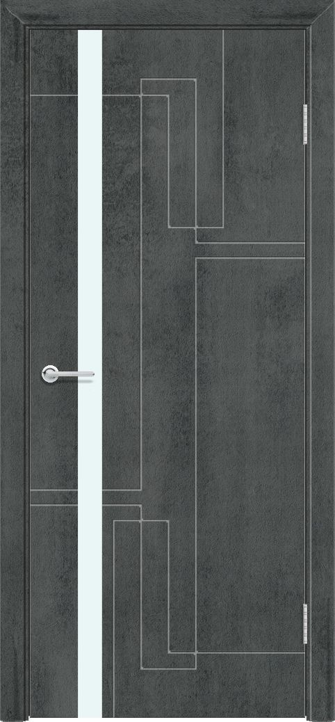 M64, Бетон темный, Лакобель белый