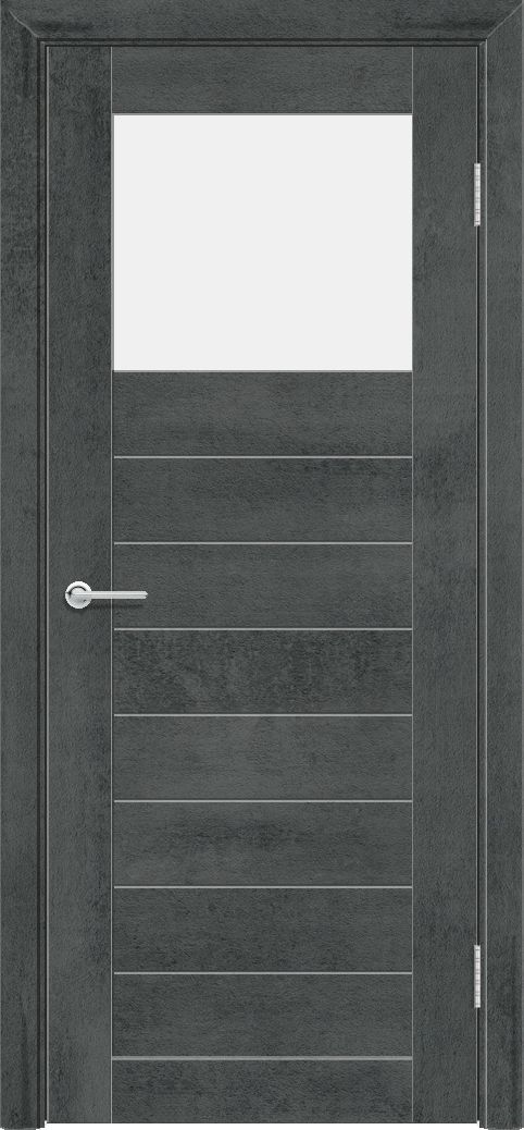 Т35, Темный бетон, Белое матовое