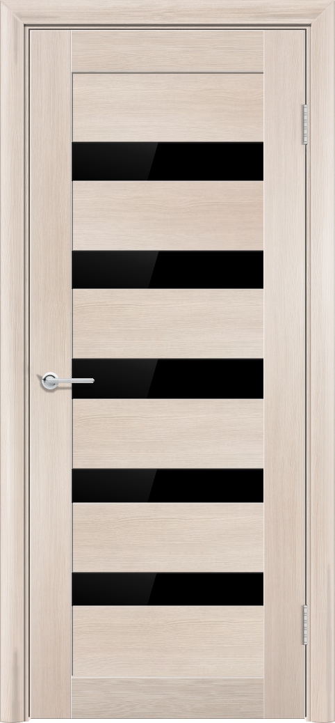 P40, Дуб капучино, Лакобель черный