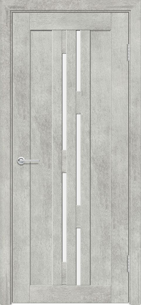 Т37, Серый бетон, Белое матовое