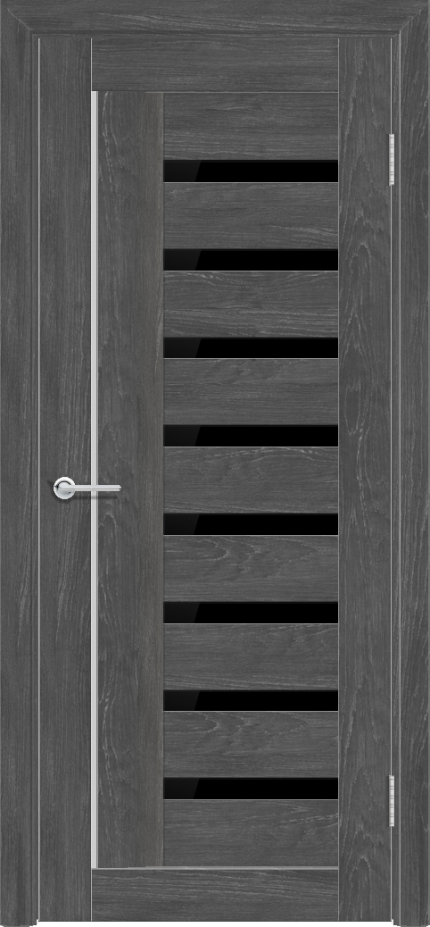 Т3, Дуб графит, Лакобель черный