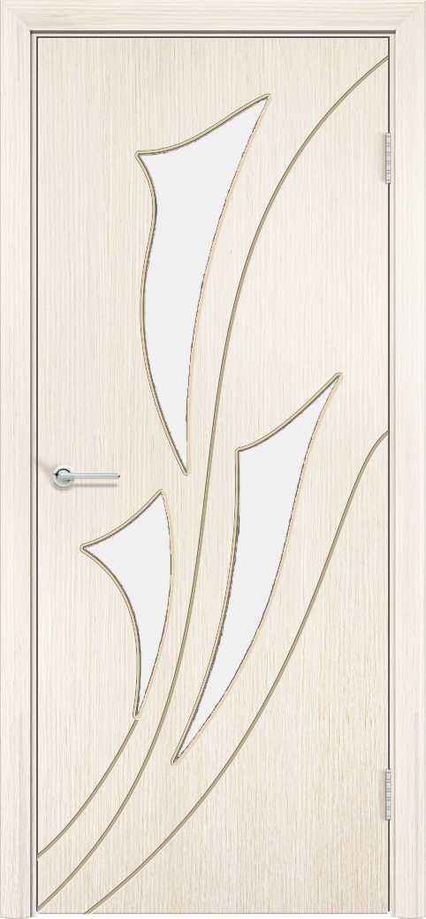 Ирис, Беленый дуб, Белое матовое